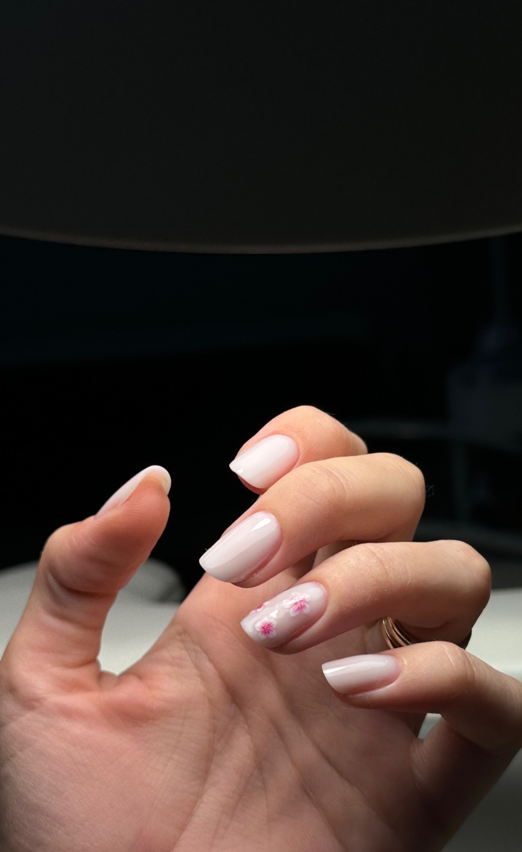 Trajni lak s cvjetnim nail artom